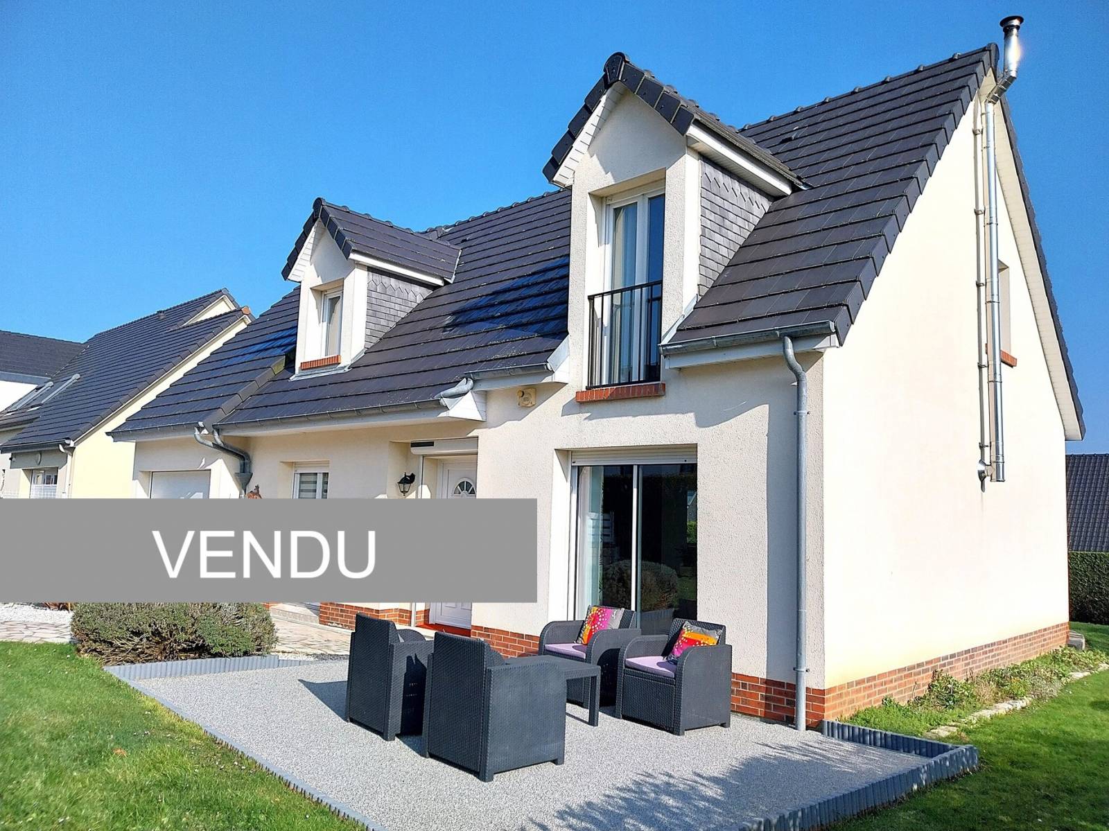 MAISON A VENDRE SECTEUR RECHERCHE - DIEPPE – 118m² - 5 PIECES – GARAGE – 636m² JARDIN