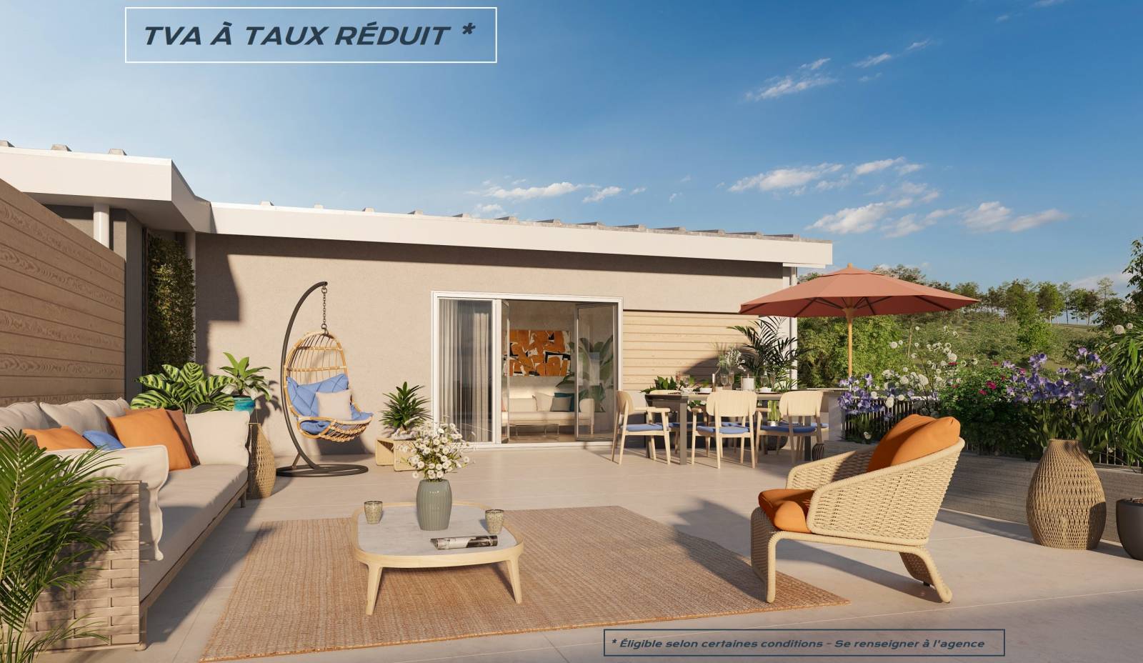 Appartement neuf 2 pièces proche de Rouen