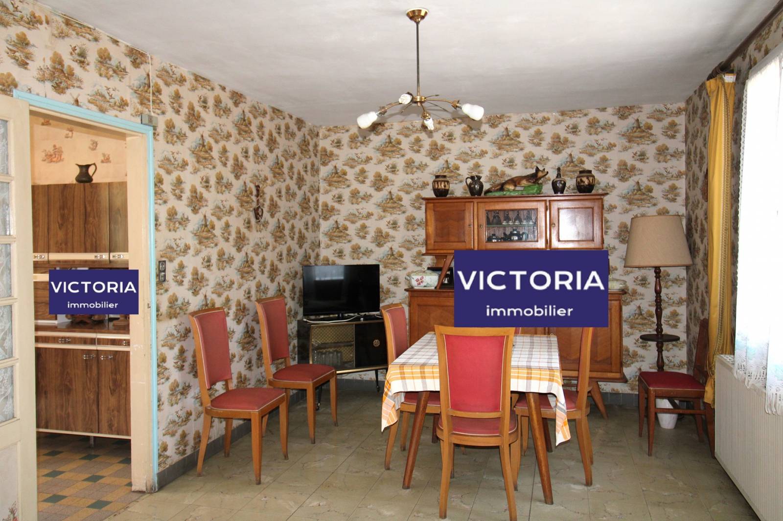 MAISON CENTRE VILLAGE - 61m² - 2 CHAMBRES - TERRAIN 900m²