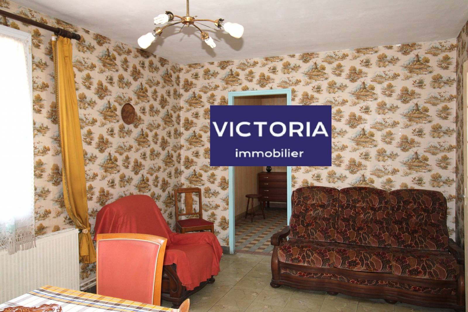 MAISON CENTRE VILLAGE - 61m² - 2 CHAMBRES - TERRAIN 900m²