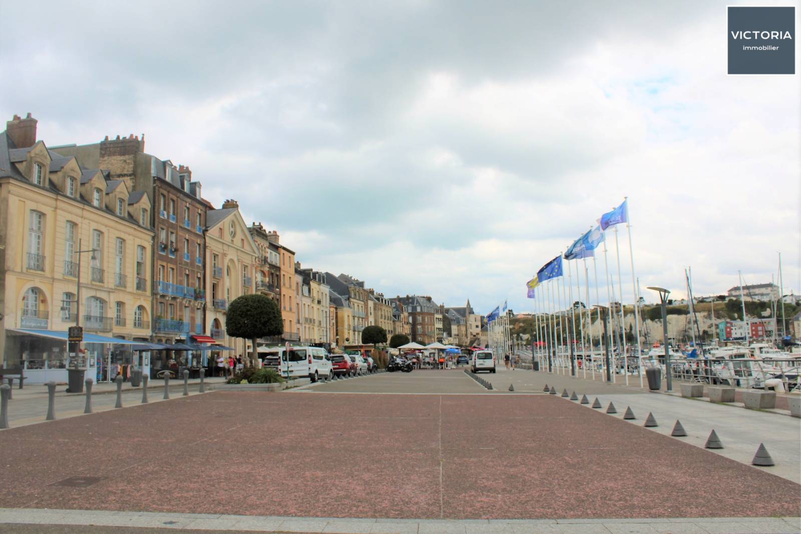 Appartement 3 pièces 74 m² vue port Dieppe Quai Henri IV