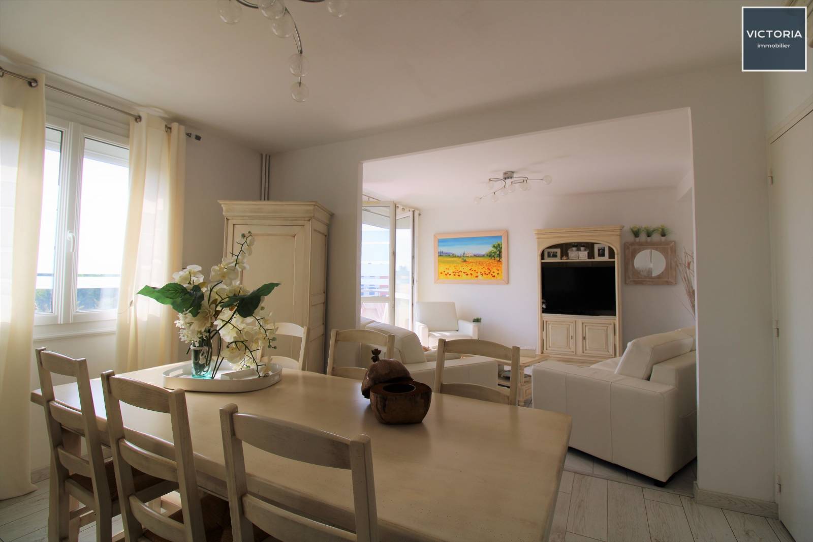 A vendre appartement avec double séjour exposé Sud Ouest à Neuville les Dieppe