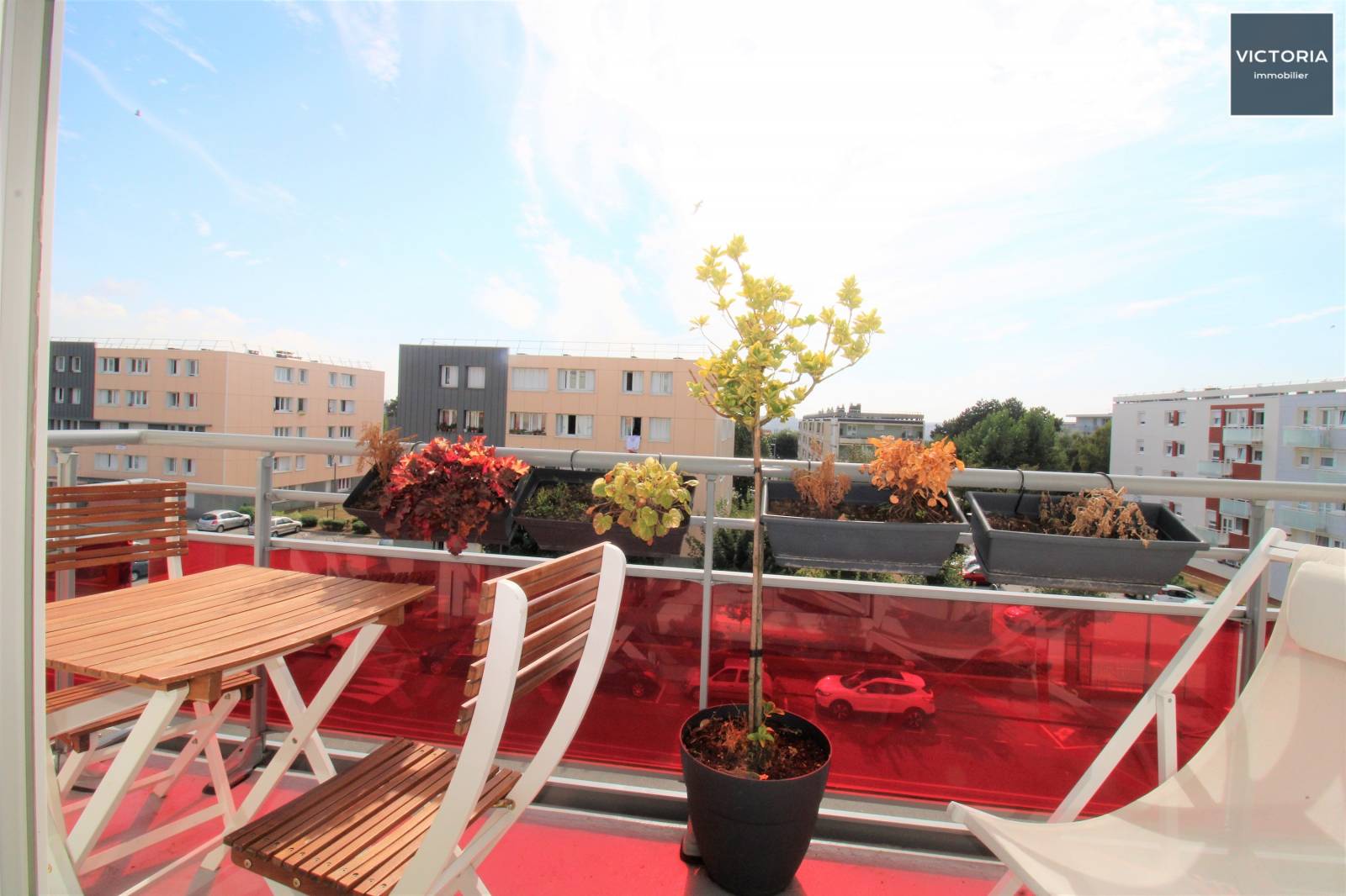 Appartement à vendre avfec balcon à Dieppe Neuville