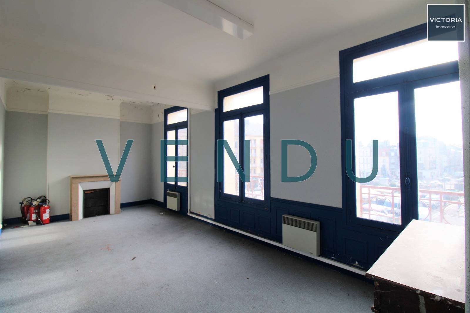 Vente appartement a renover 72 m² centre ville Dieppe 76