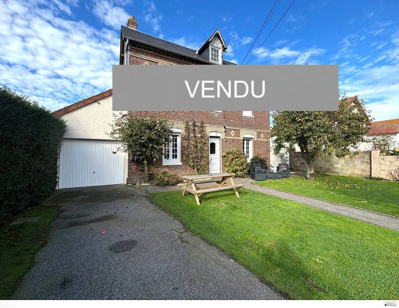 CHARMANTE MAISON A VENDRE EN EXCLUSIVITE A DIEPPE DE 78m²  2 CHAMBRES - JARDIN - GARAGE - QUARTIER JANVAL