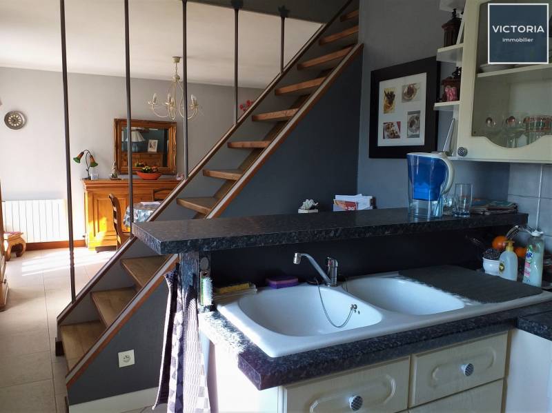 Maison à vendre avec cuisine ouverte aménagée équipée à Dieppe