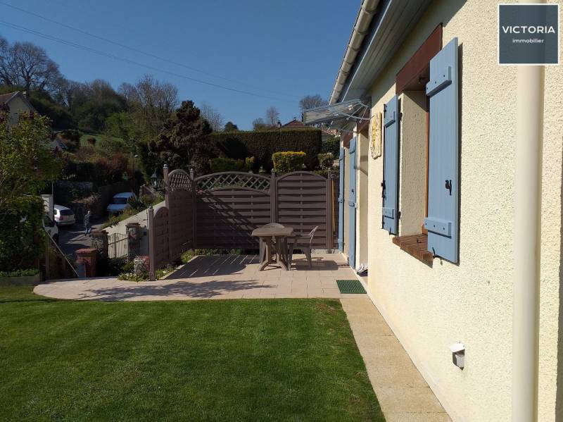 A vendre maison avec terrasse ensoleillée proche Dieppe