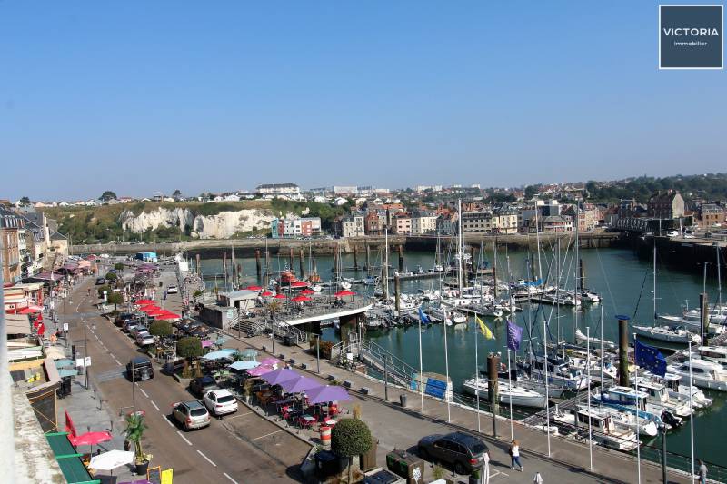 Appartement 3 pièces 74 m² vue port Dieppe Quai Henri IV