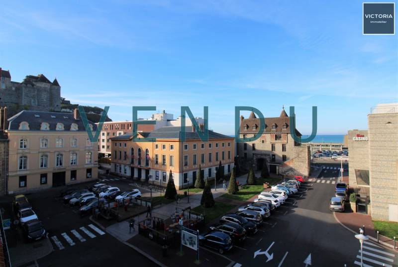 Appartement a vendre vue mer avec ascenseur Dieppe centre Seine Maritime 76