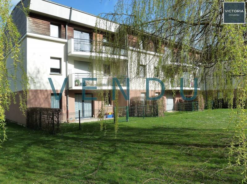 Vente appartement 2 pièces avec balcon ascenseur et parking à vendre à Arques la Bataille 76