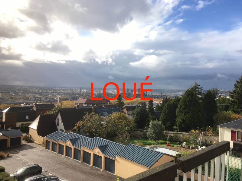 LOUÉ Appartement 3 pièces avec stationnement dans Rouen rive-droite